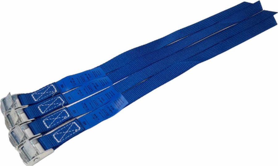 HID BCF-s Spanbanden 0.40 meter 4 stuks Blauw Sjorbanden