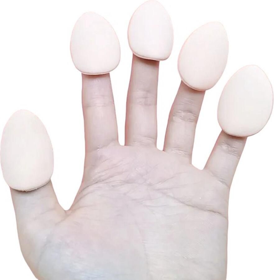 Hiden Vinger Make up Sponzen Foundation spons Make up sponsjes Make up pad Beauty & Mooi Make up 5 stuks