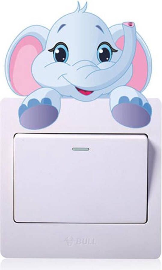 Hiden Muurstickers Babykamer Muurstickers Dieren Huisdecoratie Muurstickers Kinderkamer Olifant