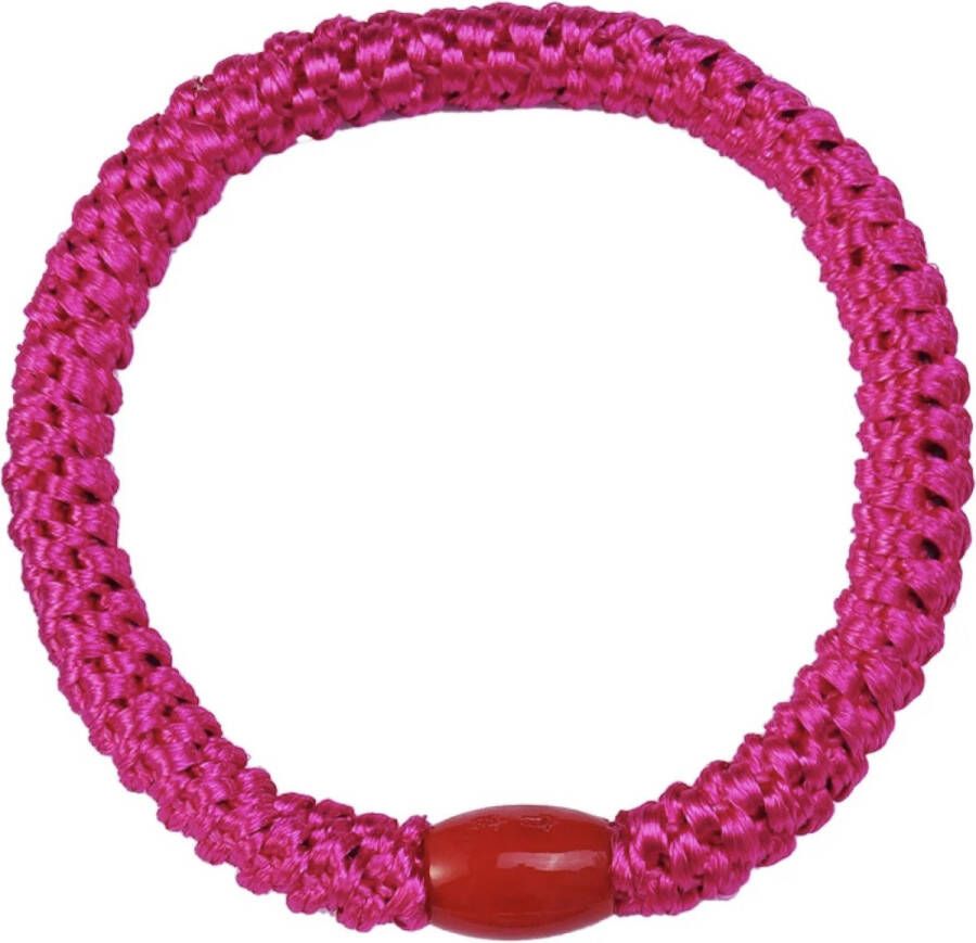 Hidzo Haarelastiekje Elastiek & armband Roze