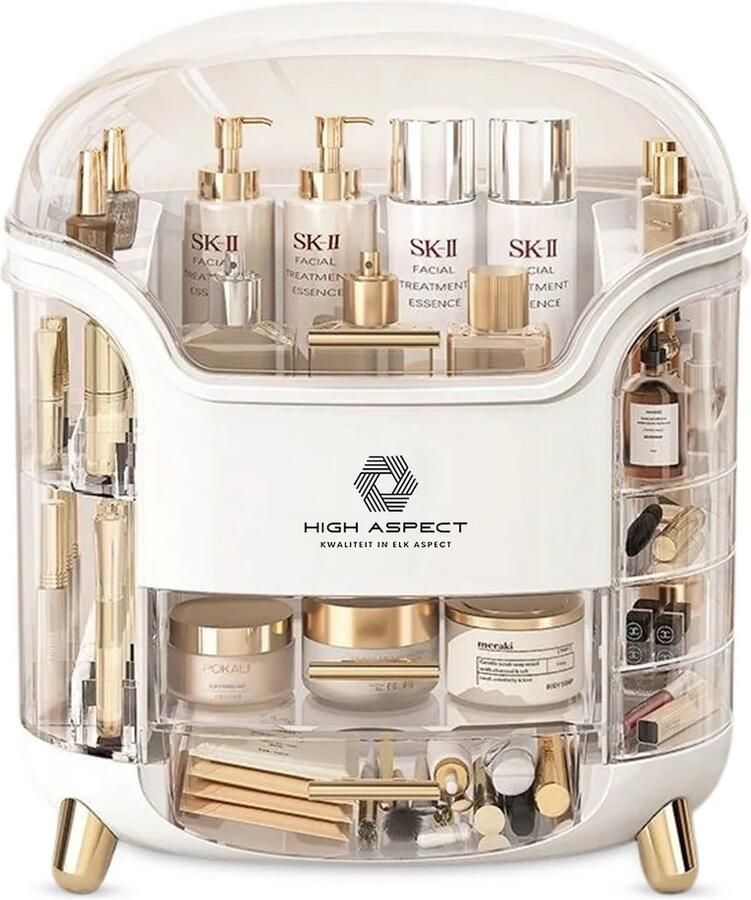 High aspect HOGE KORTING Make-Up Organizer Wit Beautycase Make-upaccessoires Make-up organizers make up Make up koffer Make-up doos Make-uporganizer Make-up organizers Make-uporganizer make up make up organizer makeup