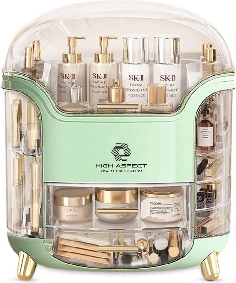 High aspect HOGE KORTING Make-Up Organizer Mint Groen Beautycase Make-upaccessoires Make-up organizers make up Make up koffer Make-up doos Make-uporganizer Make-up organizers Make-uporganizer make up make up organizer makeup