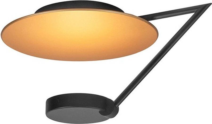 Highlight Goldy Plafondlamp LED 990lumen zwart goud Modern