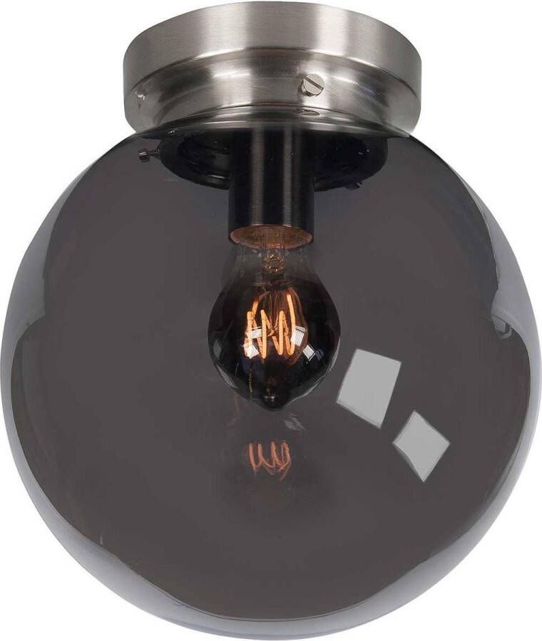 Highlight Plafondlamp Deco Globe Ø 25 cm rook
