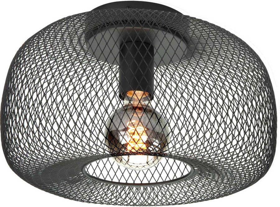 Highlight Plafondlamp Honey Ø 32 cm zwart