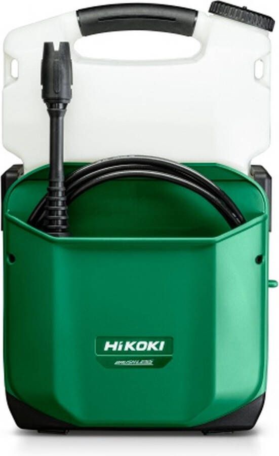 HiKOKI ACCU HOGEDRUKREINIGER 18V 0 5-20BAR 0 5-1 2L MIN 8L TANK MV EXCLUSIVE (= zonder accu's en lader) in DOOS