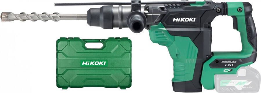 HiKOKI DH36DMAW2Z 36V Multivolt Li-Ion accu SDS-Max Boorhamer in koffer 8 5J koolborstelloos
