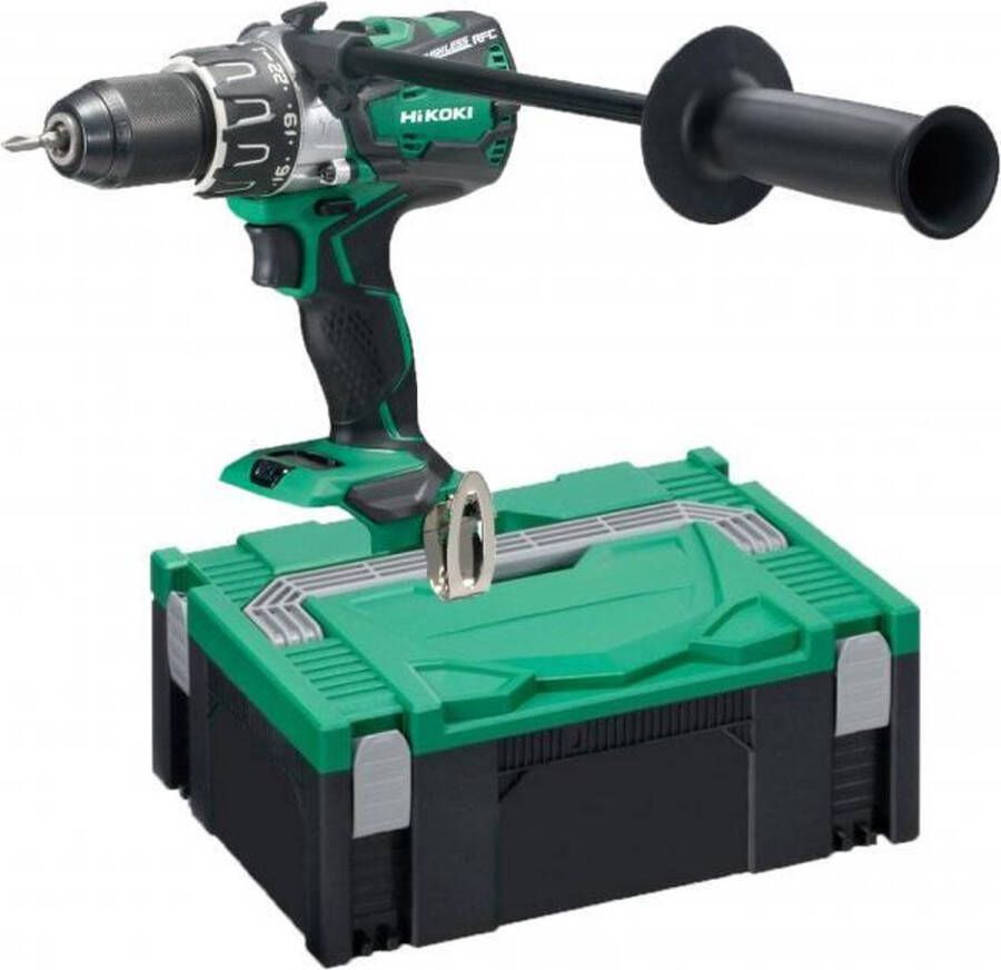 HiKOKI DV18DBL2 W2Z accu klopboormachine 18V brushless exclusief accu's en lader inclusief systainer HSC II