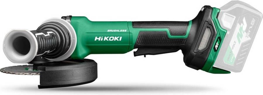 HiKOKI G3615DVFW2Z 36V Accu haakse slijpmachine