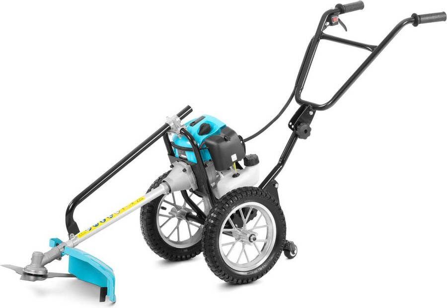 Hillvert Benzine bosmaaier + trimmer om te duwen