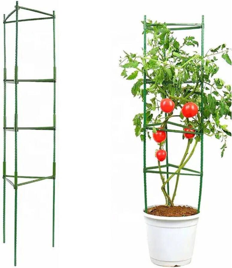 Hilvard Plantensteun Klimplantenrek Tomatenspiraal Plantenstok Bindmaterialen Kamerplant Buitenplant Lente 120 cm