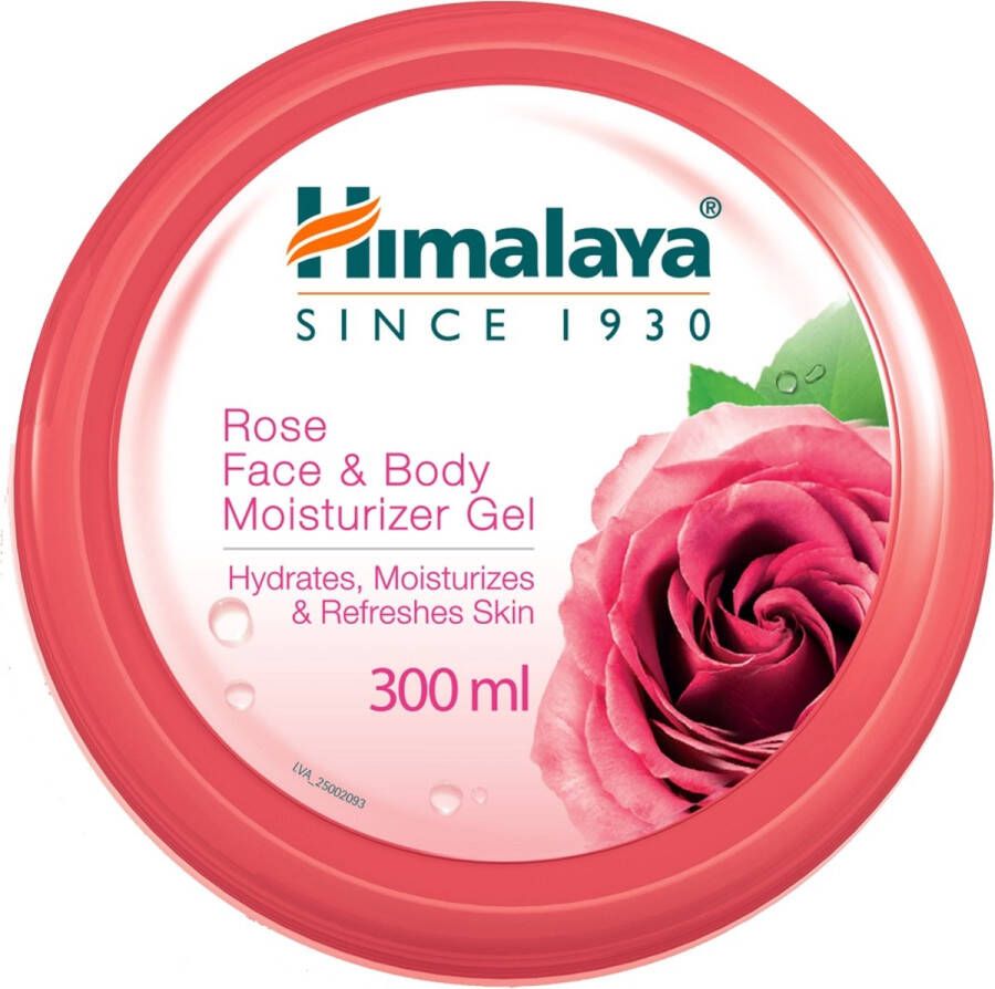 Himalaya Rose hydraterende gezichts- en lichaamsgel 300ml