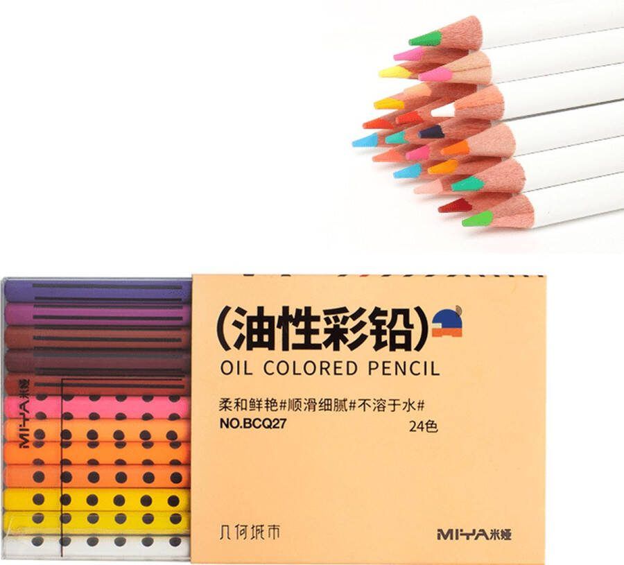 Himi Oil based kleurpotloden set van 24