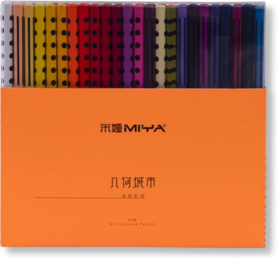 Himi Oil based kleurpotloden set van 48