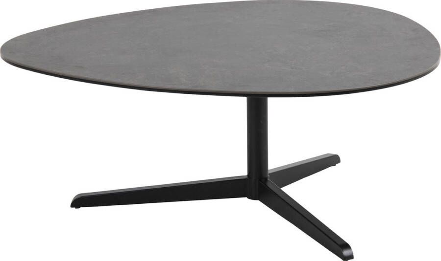 Bendt Salontafel Serena Keramiek 100 x 95cm Zwart Organisch