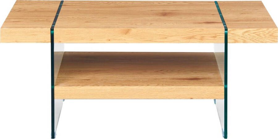 Hioshop Bensam salontafel 1 plank wild eiken decor.