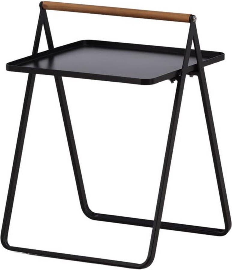Nohr Outdoor Bijzettafel Redell 43 x 43cm Zwart Vierkant