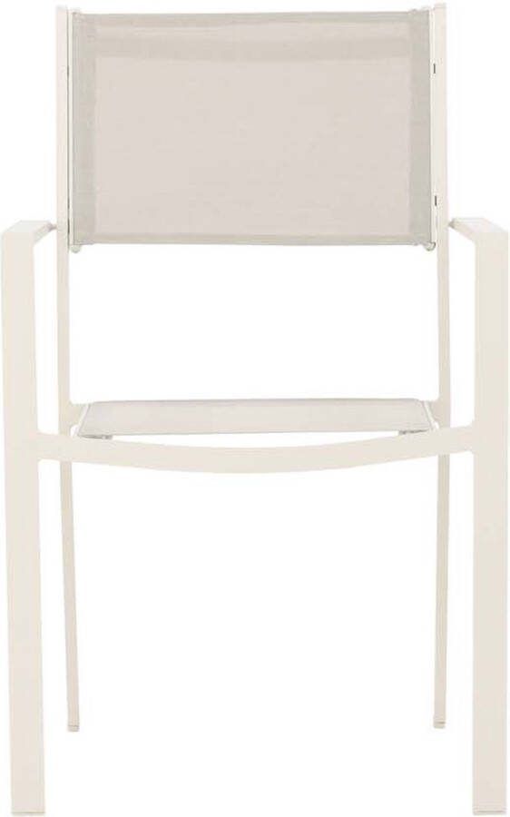Venture Home Copacabana Eetkamerstoel 61 x 88 x 56 5 Beige 2-pack