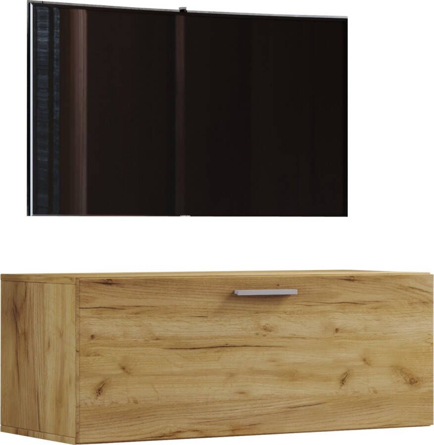 Vcm Houten TV Wandkast Hangend Lowboard TV Kabinet Hangend Wandkast Tafel Fernso Houten TV Wandkast Hangend Lowboard TV Kabinet Hangend Wandkast Tafel Fernso