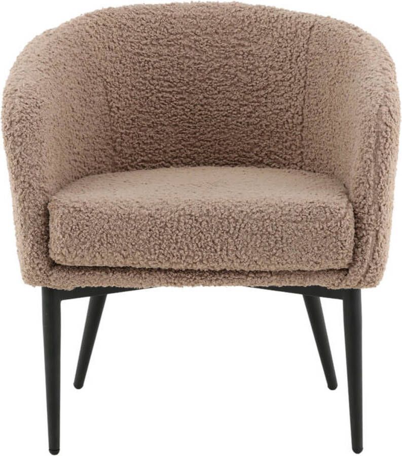 Hioshop Fluffy fauteuil teddy bruin.