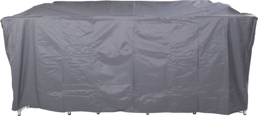Hioshop Furnco hoes voor tuinmeubelen 180 x 220 x 86 cm grijs.