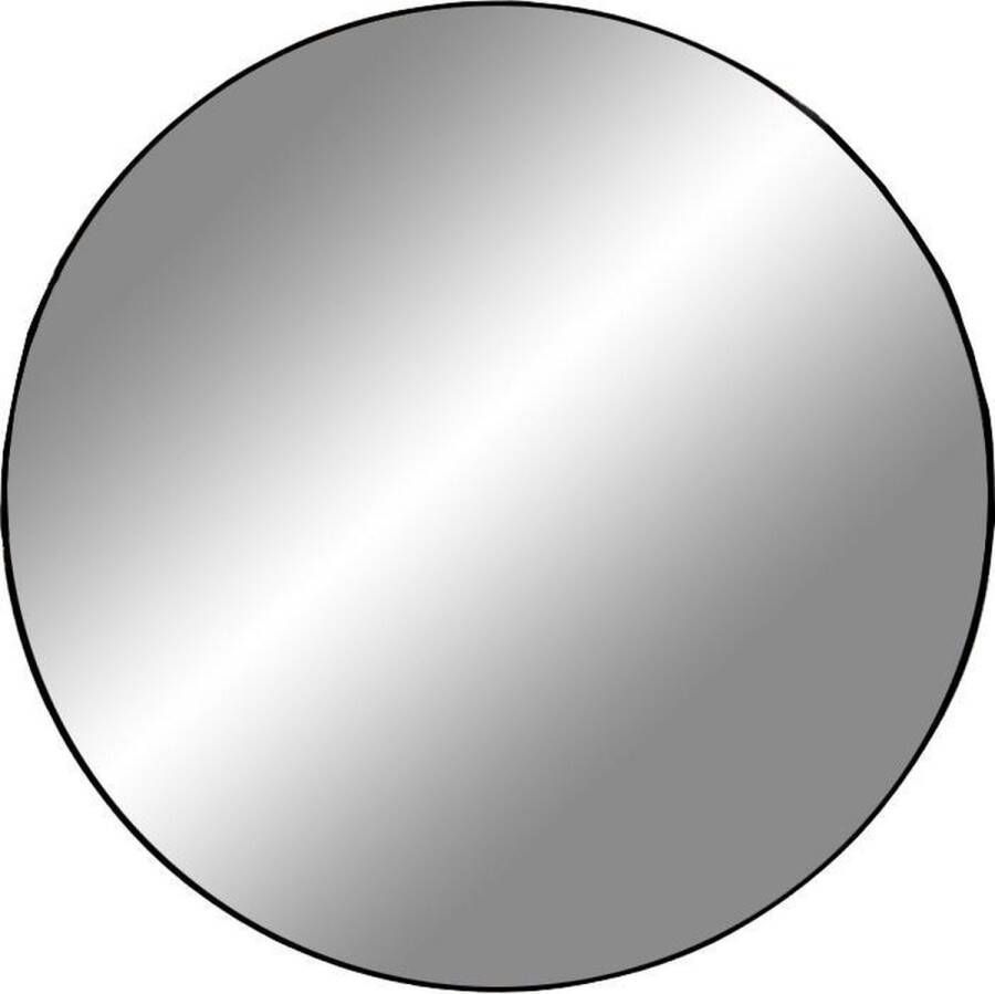 Norrut Jersey Mirror Mirror with black frame Ø60 cm