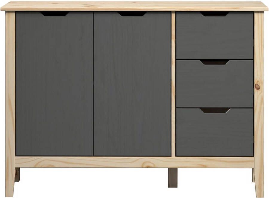 INTER-FURN Kast Latera Massief hout blanke lak mat grenen bxhxd: 110 x 79 x 39 cm (1 stuk)