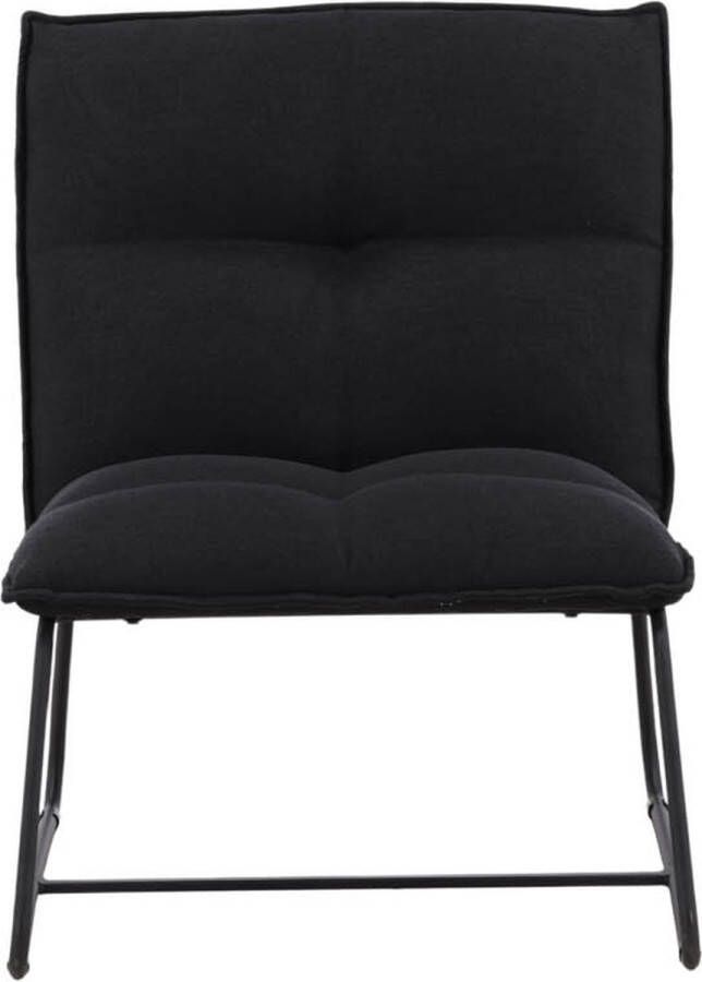 Nohr Fauteuil Manisha Linnen Zwart