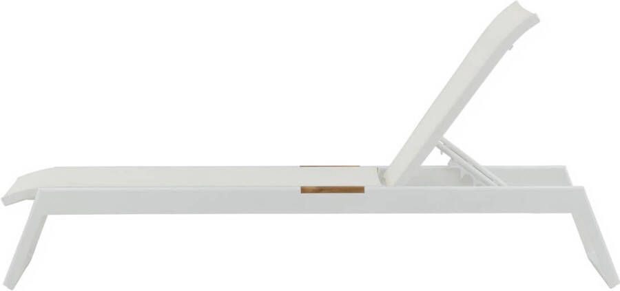 Venture Home Mexico Zonnebed 200 x 35 x 60 Wit 2-pack