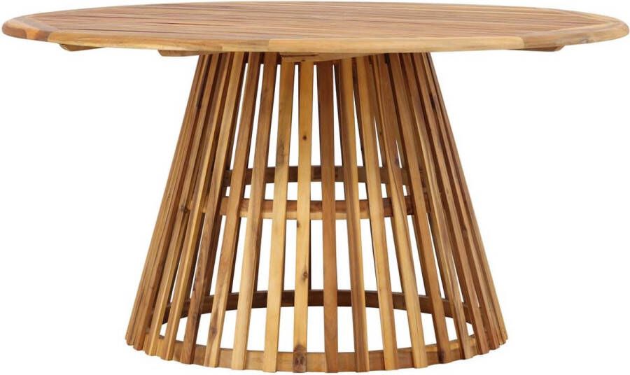 Nohr Ronde Tuintafel Ferman Acaciahout 150cm Naturel