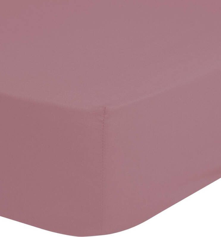 Hip Hoeslaken in mt. 90x200 140x200 of 180x200 cm 100% katoen mako-satijn rondom elastiek tot 25 cm hoogte (1 stuk)