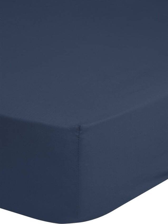 Hip Hoeslaken in mt. 90x200 140x200 of 180x200 cm 100% katoen mako-satijn rondom elastiek tot 25 cm hoogte (1 stuk)