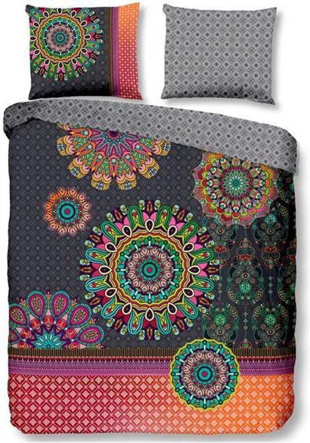 HIP Izefia Flanel Dekbedovertrek 1-persoons (140x200 220 Cm + 1 Sloop) Flanel Multi