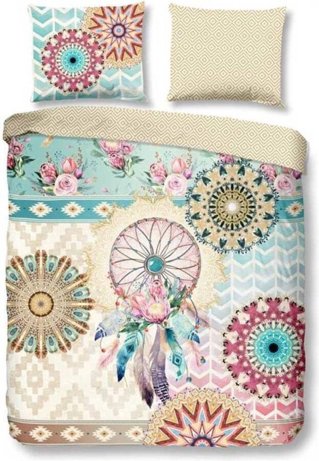 Hip Milena Dekbedovertrek Eenpersoons 140x200 220 cm + 1 kussensloop 60x70 cm Multi