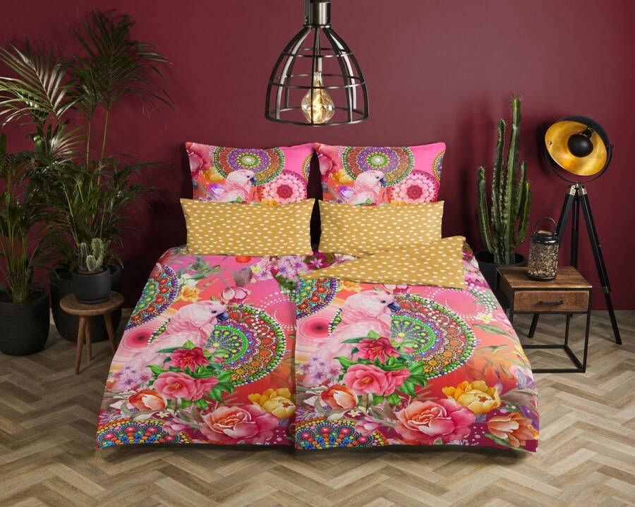 Hip Nevine Dekbedovertrek Tweepersoons 200x200 220 cm Multi kleur