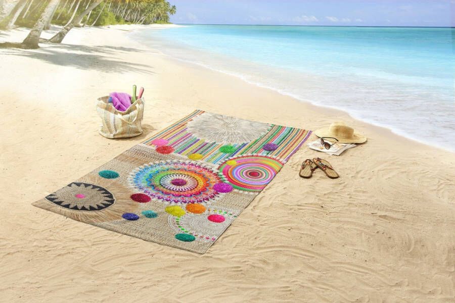 HIP Inessa Strandlaken 100% Katoen 100x180 Cm Multi