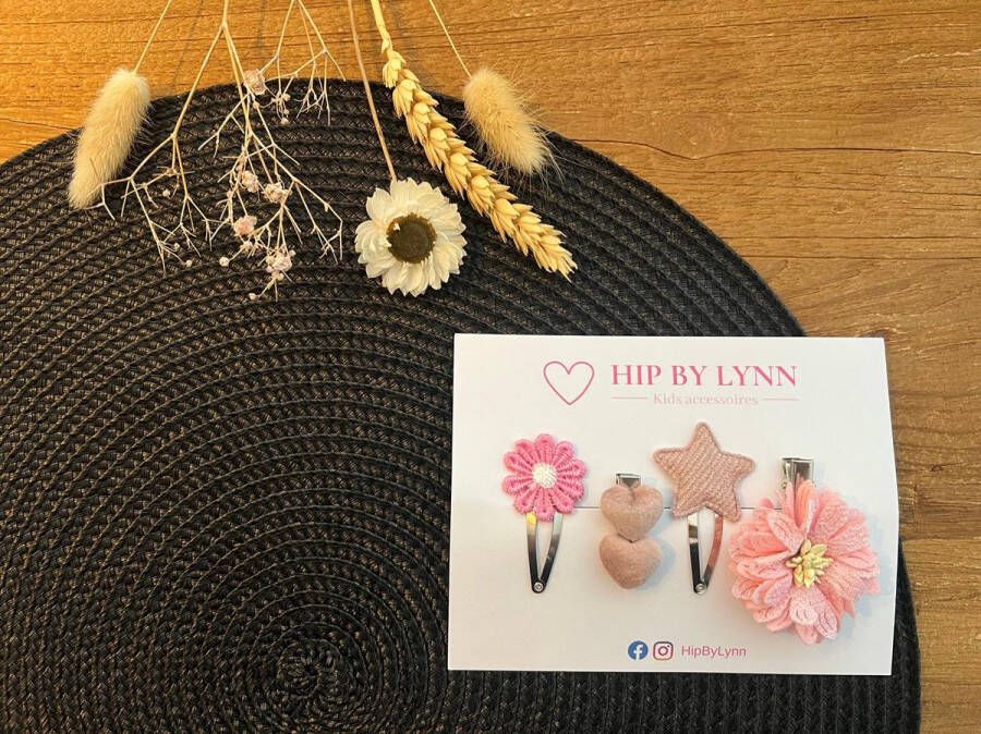 HipByLynn Haarspeldjes Sara Haarklem Klik klak Speldjes Alligator speldjes Haarspeldjes kind Voordeelset Haaraccessoires Kinderaccessoires