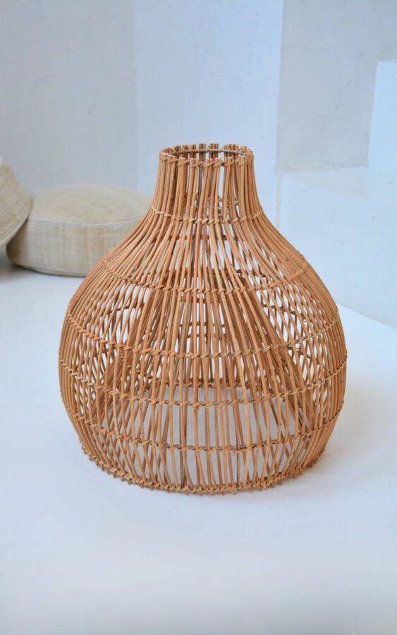 Hippie Monkey Rotan lampenkap Bamboe hanglamp Rieten Lampen The Gili M