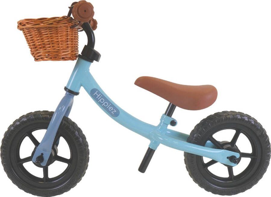 HIPPIEZ loopfiets Worker Old Blue 2 jaar jongens metaal blauw