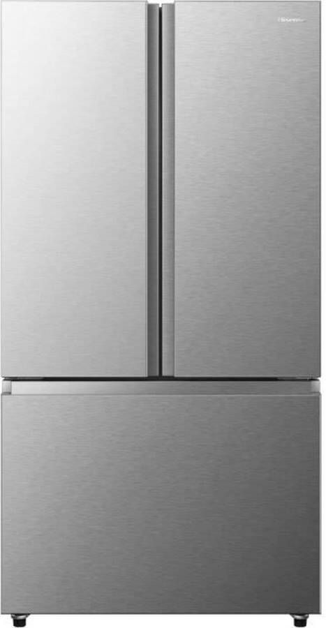 Hisense Amerikaanse koelkast RF815N4SASE 2 deuren + 1 lade Capaciteit 635L L91 4 cm Roestvrij staal