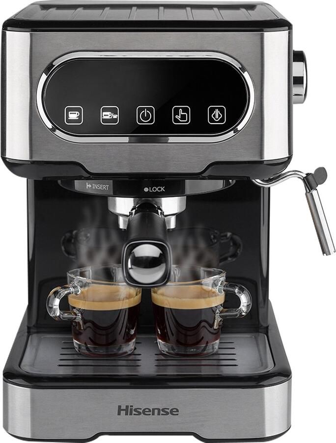 Hisense HESCM15DBK koffiezetapparaat Handmatig Espressomachine 1 5 l