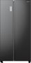 Hisense Side By Side RS711N4AFE | Vrijstaande koelkasten | Keuken&Koken Koelkasten | 3838782715358 - Thumbnail 1