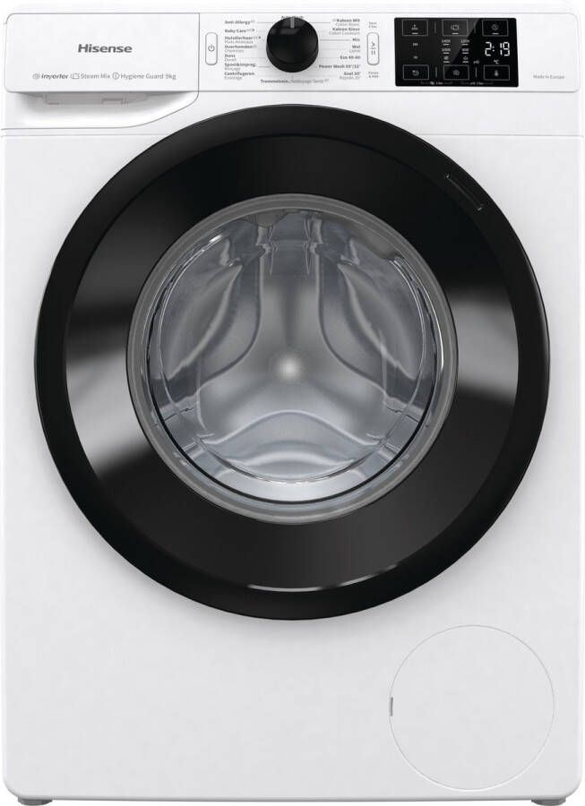 Hisense Wasmachine WFGE901439VMQ | Wasmachines | Huishouden&Woning Wassen&Drogen | 3838782577857