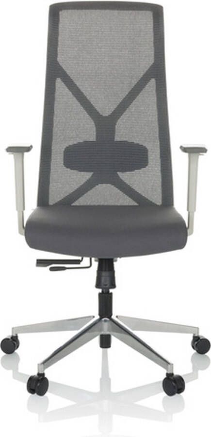 Hjh office AZURRO WHITE Professionele bureaustoel Grijs
