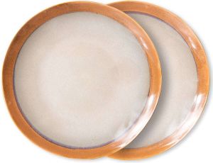 HKliving dinerbord 70's (Ø29 cm) (set van 2)