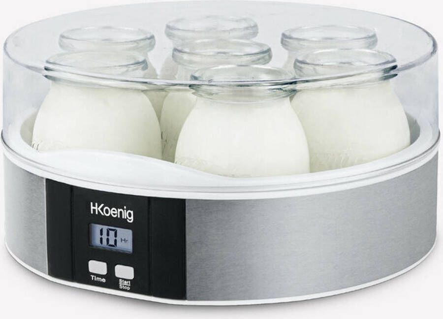 H.Koenig H. koenig yoghurtmaker ely70 7 potjes