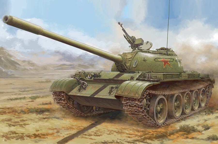 Hobbyboss 1:35 84548 PLA Type-59 Standard ion T-54 Tank Plastic Modelbouwpakket