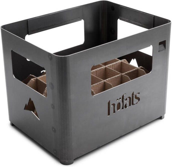 Höfats Bier Box Vuurkorf Zwart Vuurkorf Cortenstaal Zwart