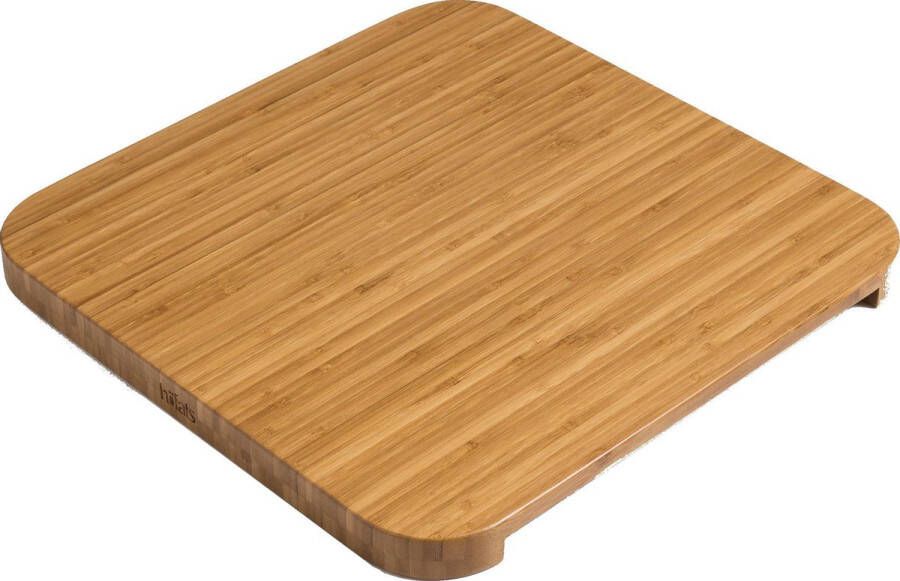 Höfats Cube Vuurkorf Plank Bamboe 42x42x3 cm Bruin