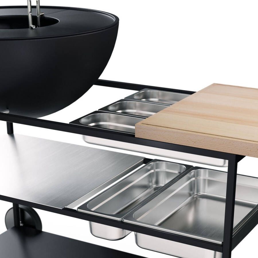 Höfats Fire Kitchen Buitenkeuken Ijzer Zwart